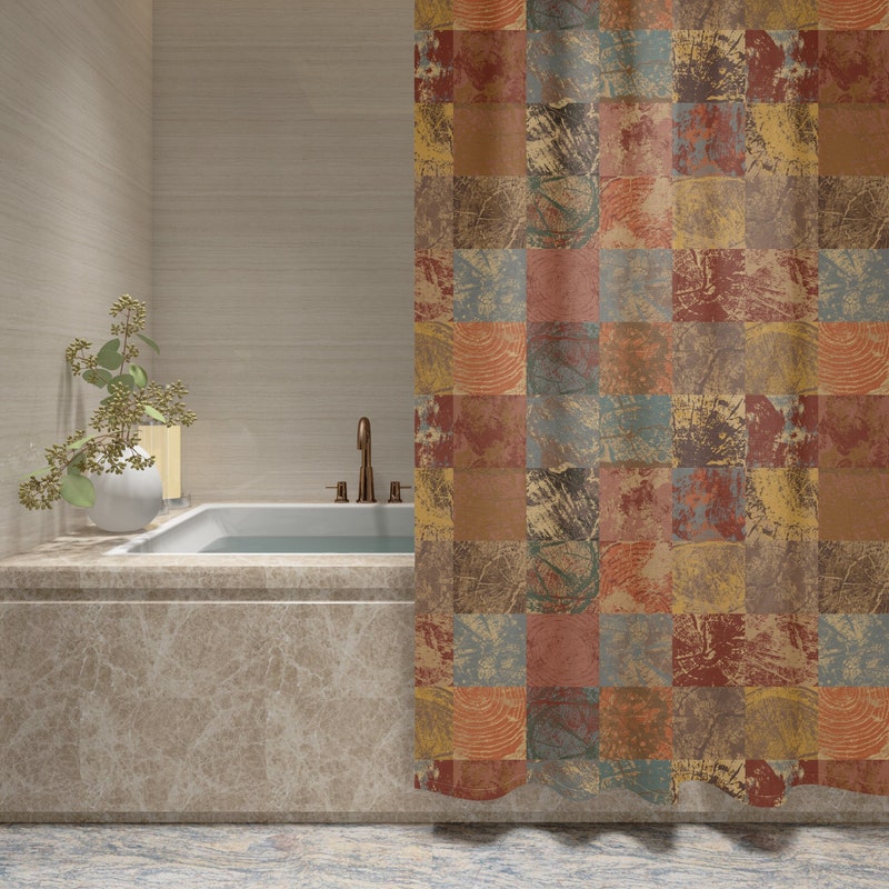 Terracotta Curtain Etsy