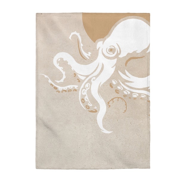 Octopus Blanket Etsy