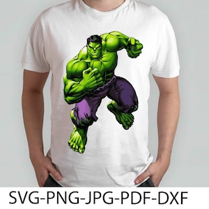 Hulk Svg, clipart, cricut, Svg, Png, Dxf, Pdf, Jpg, téléchargements numériques