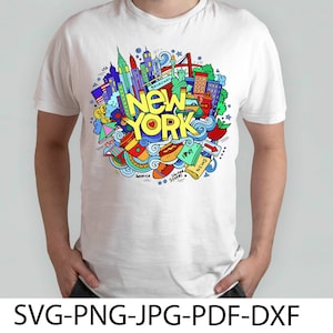 New York Svg,clipart, cricut, Svg,Png,Dxf,Pdf,Jpg, digital downloads