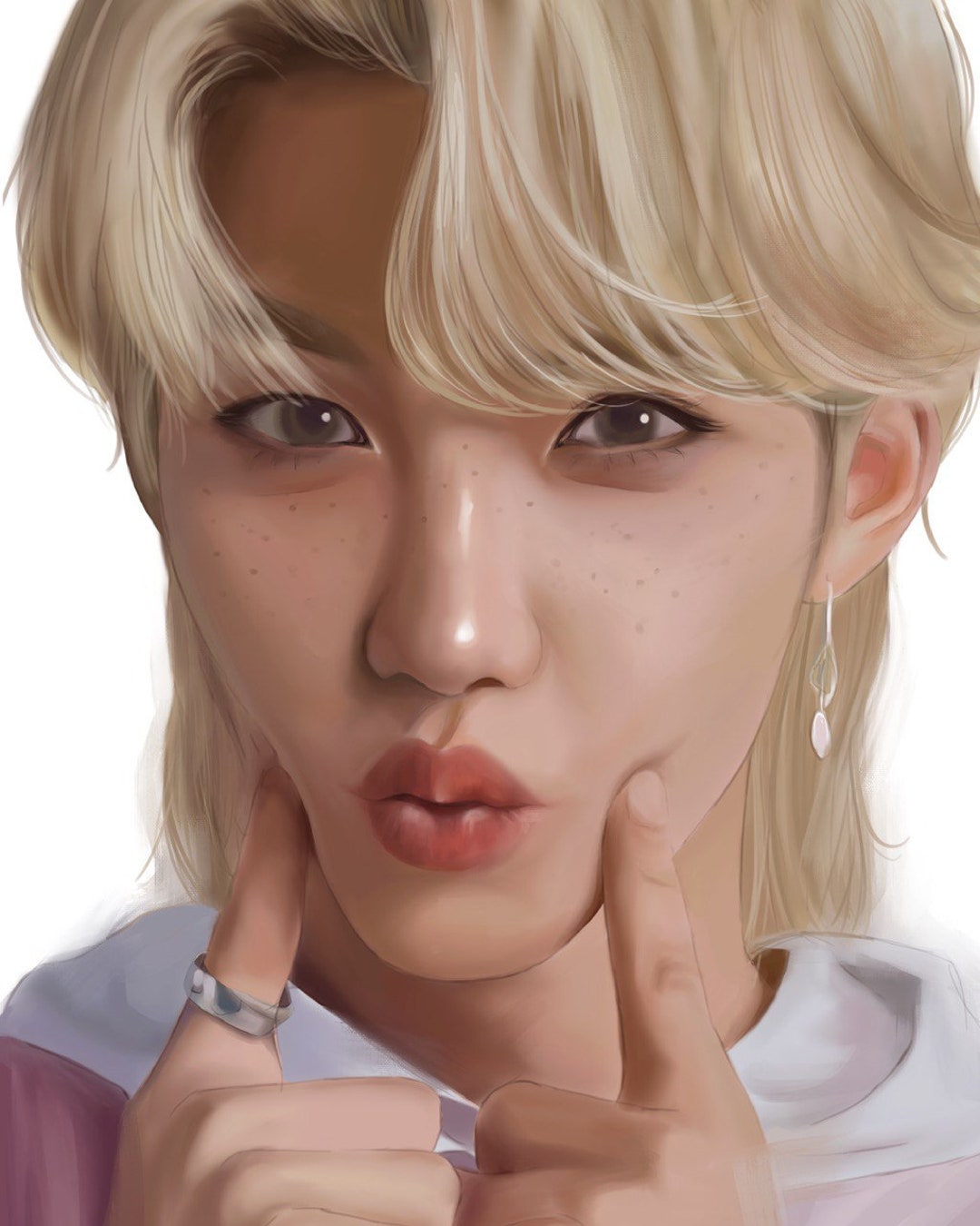 Felix Skz Fanart Etsy