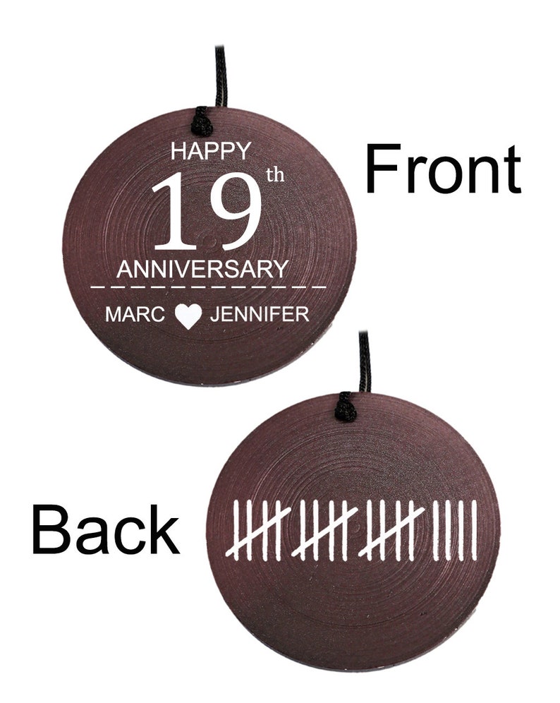 Buy 19th Anniversary Gift Wind Chime Traditional Bronze Gift Perfect 19