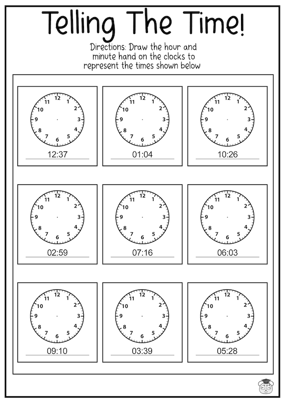 Hojas De Trabajo Imprimibles De Matemáticas Para Estudiantes De Cuarto ...