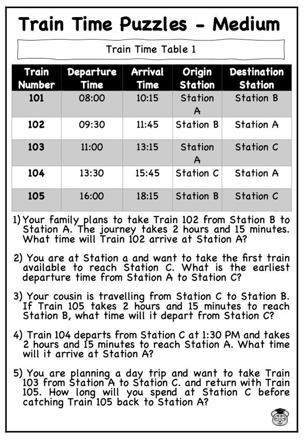 Printable Metra Schedule