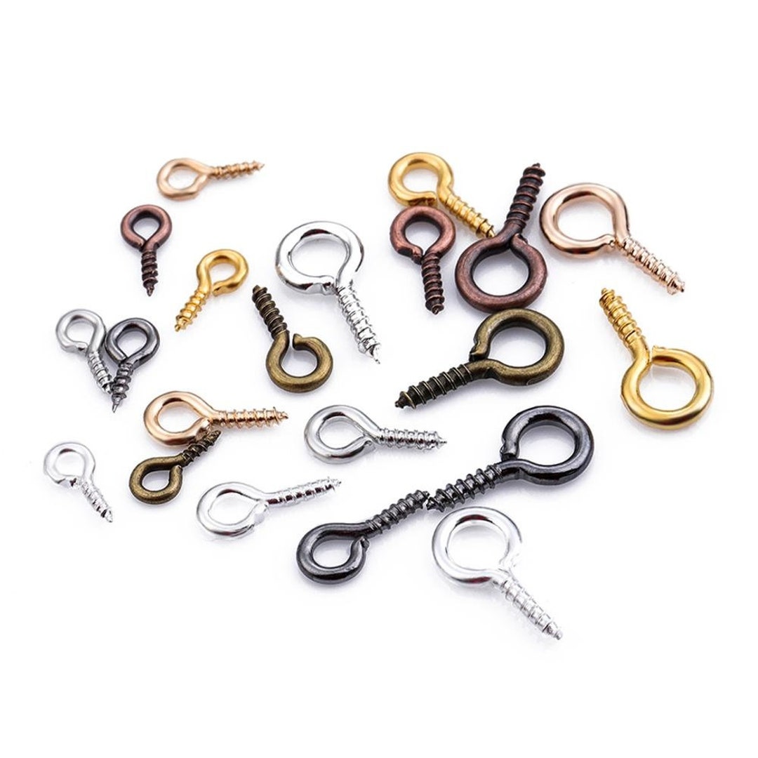 High-quality Pin Eyelet With Fine Thread 4 X 8 Mm 50 Pieces - Etsy