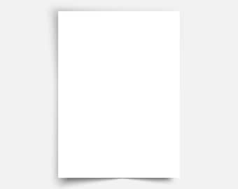 Feuille de couverture - boîte arrière blanc A4 300g/m² 25 pièces