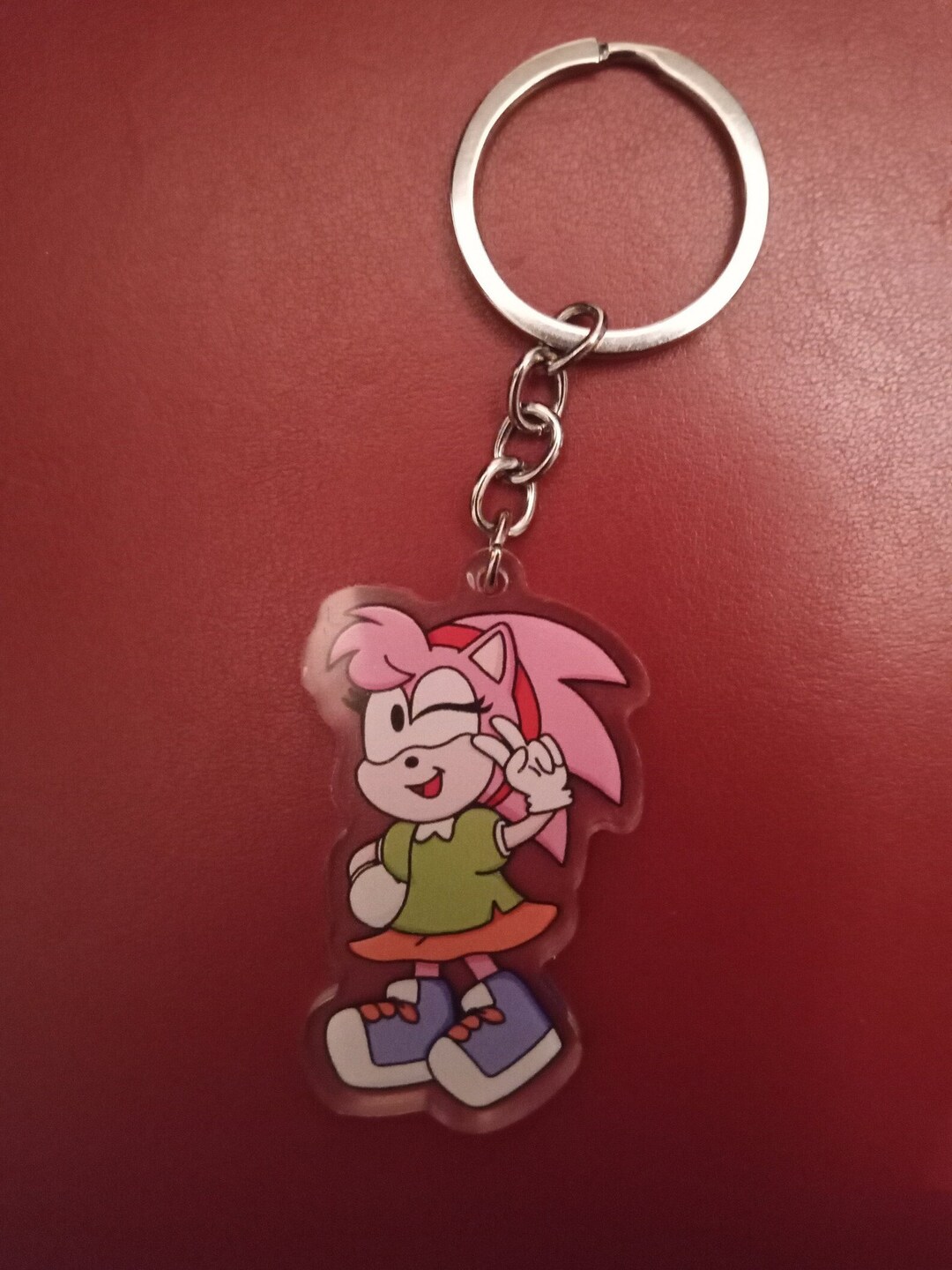 Amy Rose Acrylic Keychains - Etsy