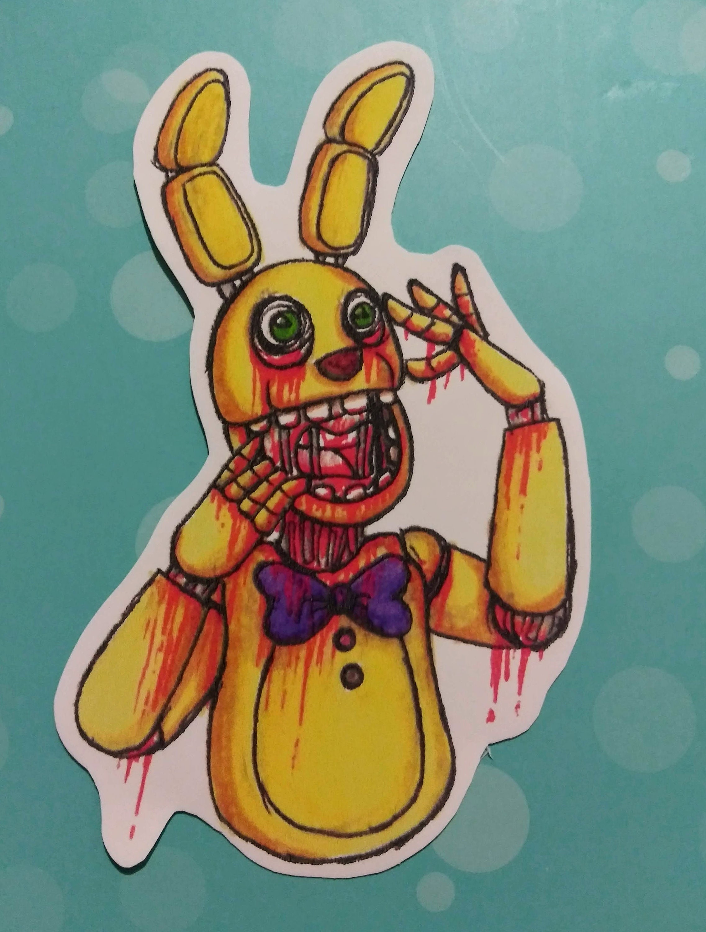 William Afton Springlock Sticker - Etsy William Afton Springlock Sticker - Etsy