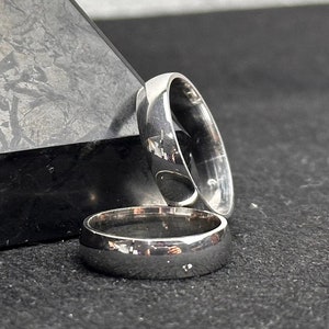 Sterling Silver Promise Ring: Handmade Couple Rings, Personalizable