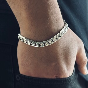 Unique Silver Bracelet - 925 Sterling, Removable Design for Custom Look, Thoughtful Wedding Gift