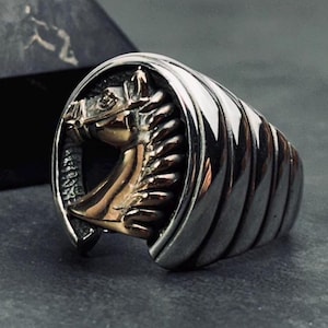 Large Horse Ring,Horse Silver 925k Sterling Silver Ring,Animal Ring Jewelry,Horse Lover Gift,Equestrian Jewelry