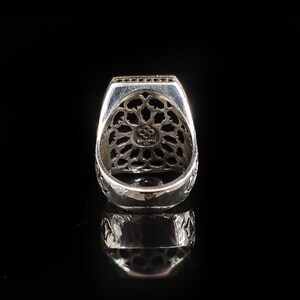 Embriodered Surah Al-inshirah Silver Ring 925 Sterling - Etsy