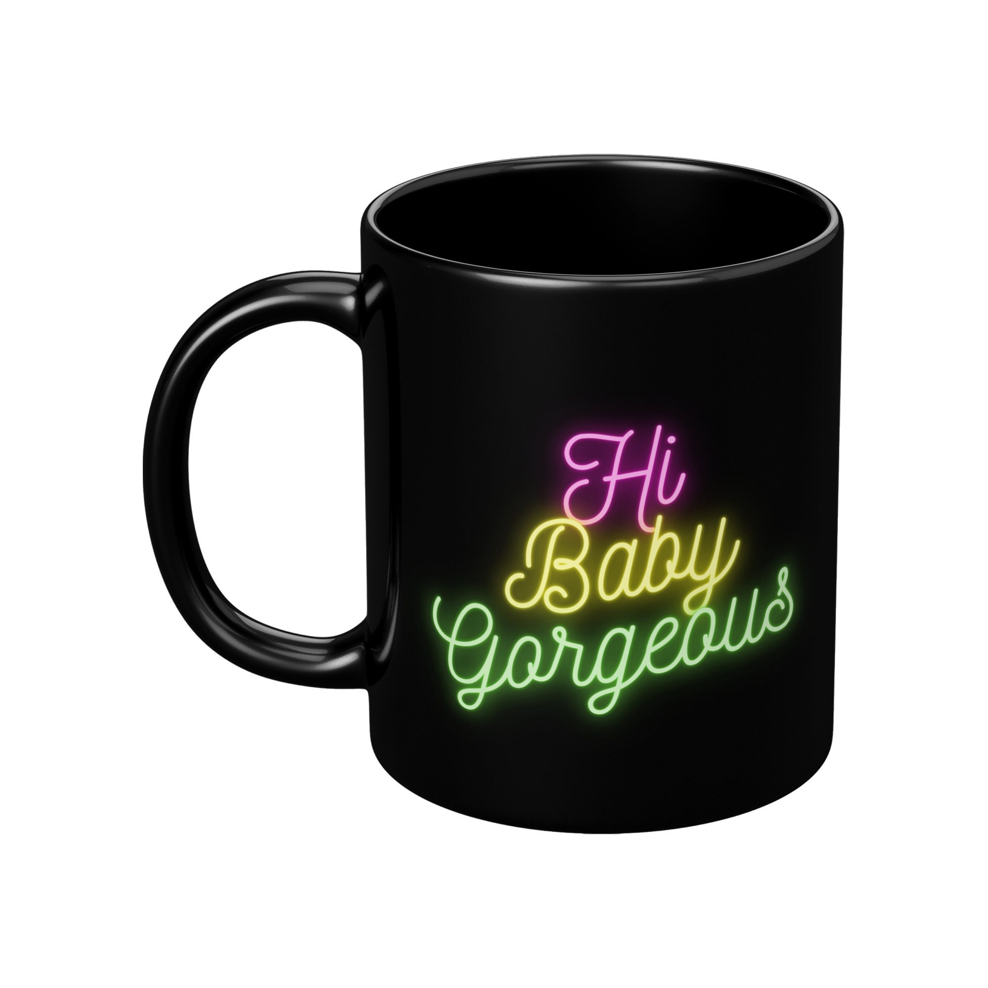 Real Housewives - Baby Gorgeous Neon Mug