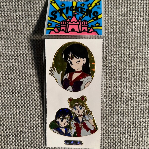 vintage sailor moon R stickers 90's