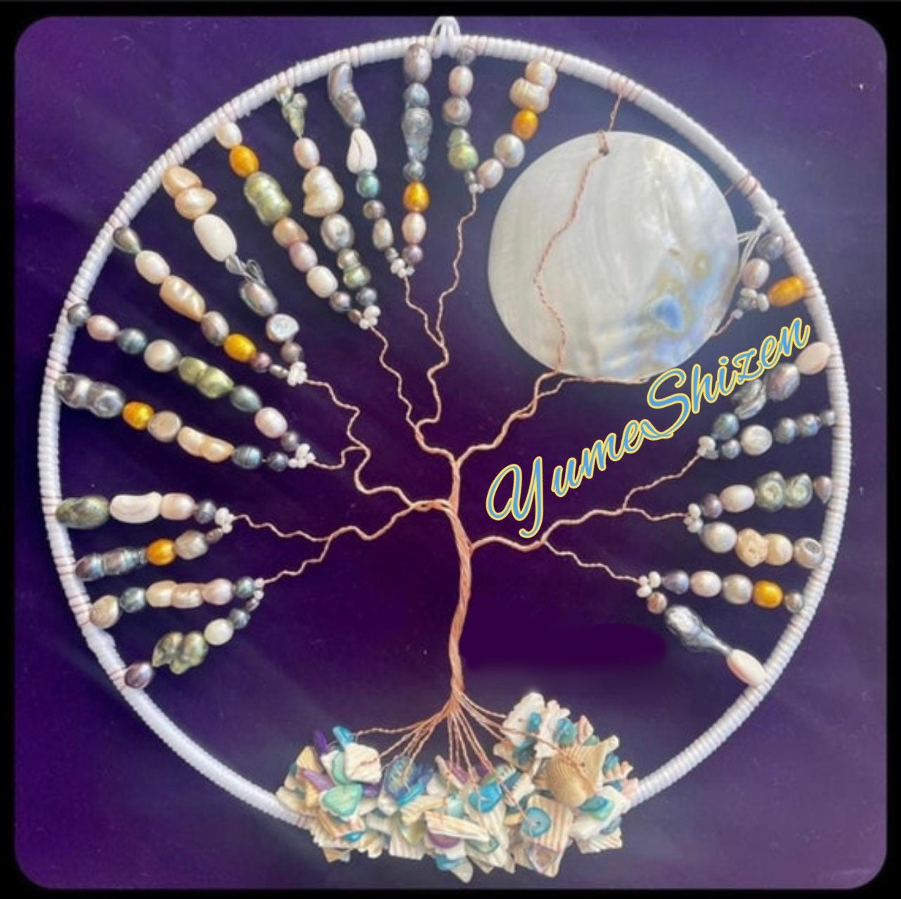 Arbre de Vie Nacre Naturelle