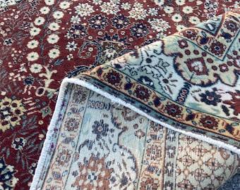 Persian Rug Turkish Rug - Area Rug - Large Rug - Vintage Persian Rug - Antique Rug - Wool Rug - Hand Knotted Rug - Old Rug 6.4x10 Ft Rug