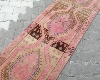 Persian rug, Persian pink rug, Persian runner rug, Persian turkish pink rug, Persian antique runner rug, Persian hand made rug, persian rugs