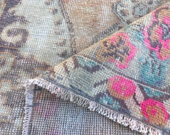 Perserteppich Türkischer Teppich - Antiker Teppich - Orientteppich - Teppichläufer - Handgewebter Teppich - Oushak Teppich 100x200 cm Teppich