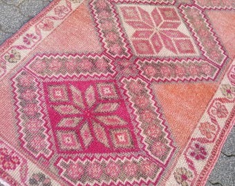 Vintage Runner rug - Turkish Rug Narrow Rug - Antique Rug Persiani Hall Way Rug - Boho Rug Tribal Rug Pastel Runner Woven Rug 3x11.1 Ft rug