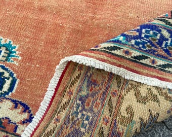 Persiani Rug Antique Rug - Oversize Rug Aged Color Rug Runner Rug Hand Knotted Wool Turkish Rug - 6x9 Ft Vintage Persiani Area Rug