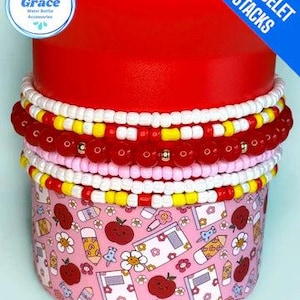 Sunrise Softly Stretchy Cup Bracelets (Set of 6)