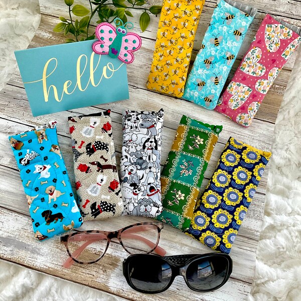 Cute Glasses Case Etsy