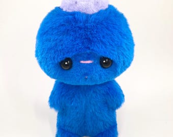 Cute Blue Berry | Plush Toy, Stuffed Animal, Unique, Handmade, Gift, Mikku