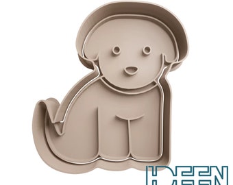 Cookie cutter dog 8 cm cookie cutter, different colors possible. Cookie cutter for cookies, biscuits, dough, dough