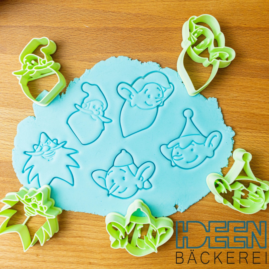 5er Set Weihnachtsmann & Co. KG Ausstechformen für - Etsy.de