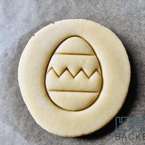 Cookie cutter egg 8 cm, various colors possible Cookie cutter for cookies biscuits dough Easter egg Easter