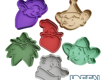 Set of 6 Santa Claus & Co. KG cookie cutters for Christmas 12 pieces - Free shipping