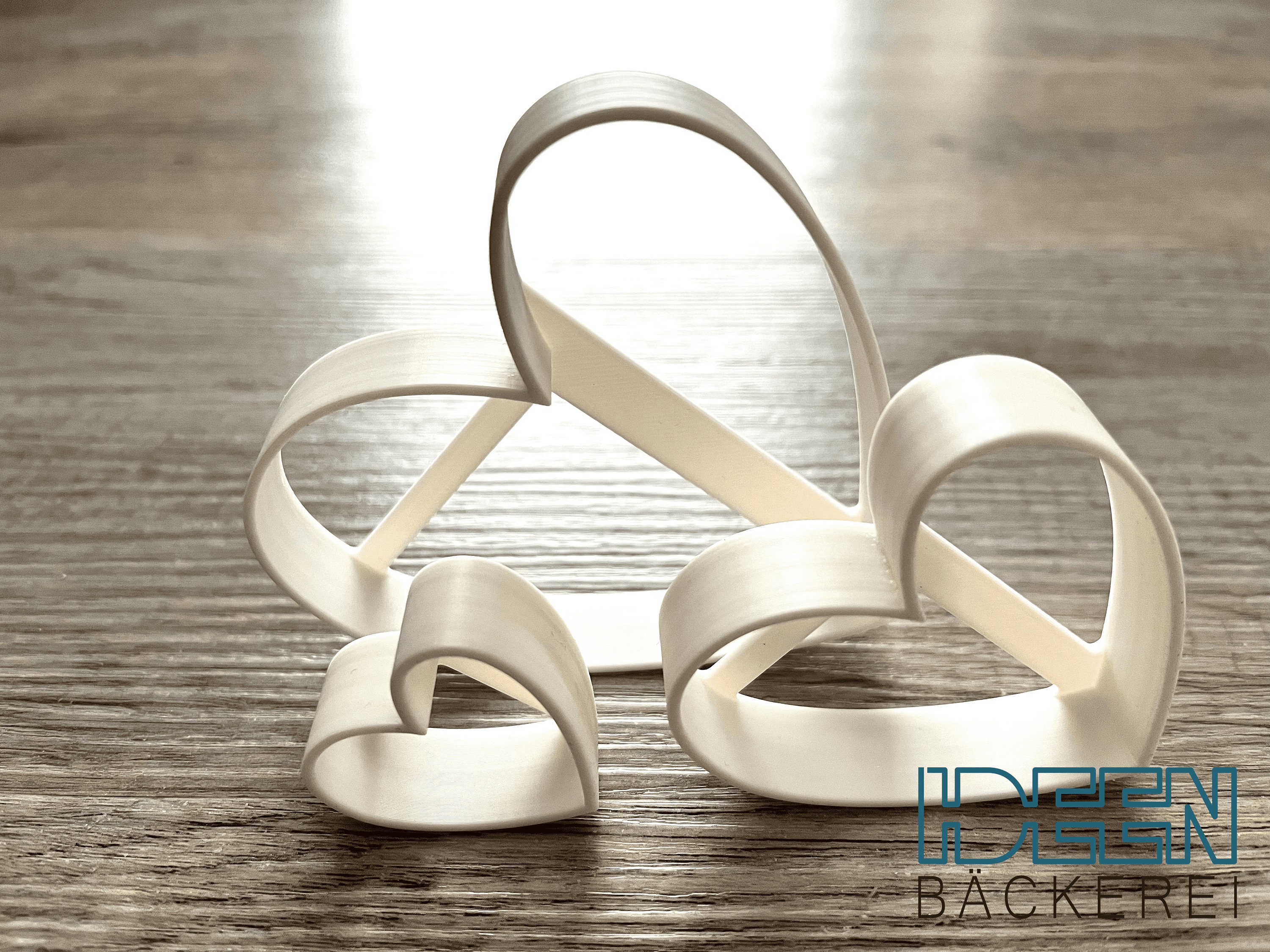 Set 8 Tagliabiscotti A Cuore In Acciaio Inox, Misure Da 1,5 A 8 Cm, Per Dolci, Fondente E Fai Da Te - 5
