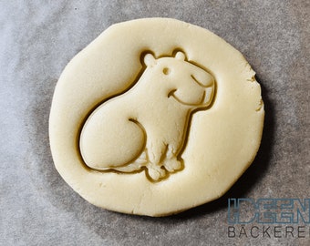 Cookie cutter Capybara 7.5 cm high cookie cutter, different colors possible cookie cutter for cookies dough