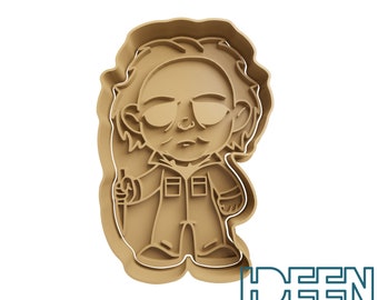 Cookie cutter Michael Myers Halloween 8 cm high cookie cutter, different colors possible Cookie cutter for cookies, biscuits, dough, dough