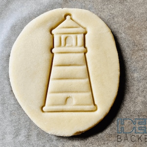 Cookie cutter lighthouse 9.5 cm, various colors possible Cookie cutter for cookies biscuits dough