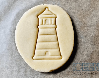 Cookie cutter lighthouse 9.5 cm, different colors possible cookie cutter for cookies biscuits dough
