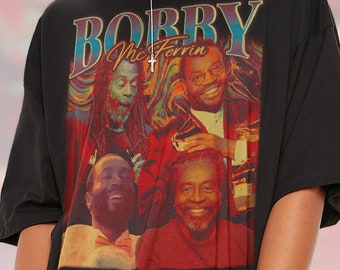 American Folk and Jazz Artist Vocalist Jazz Gift Bobby McFerriin Shirt Bobby McFeerrin Fans Gift CLASSICS BOBBY MCFERRIIN Unisex T-shirt
