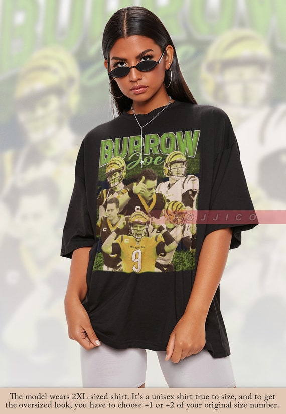 RETRO JOE BURROW Shirt Joe Burrow Vintage Shirt Joe Burrow Homage