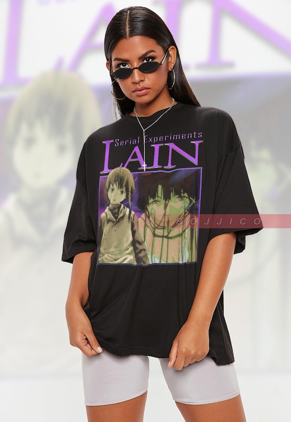 SERIAL EXPERIMENTS LAIN Shirt Classic Lain Iwakura Tshirt - Etsy 日本