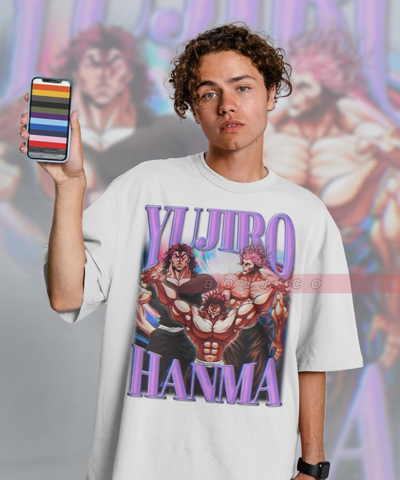 Baki the Grappler T Shirt Baki Hanma Manga Yujiro Hanma Baki Anime Shirt