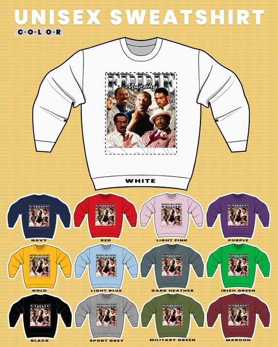 EDDIE MURPHY Sweatshirt American Actor Comedian Producer - Etsy Australia