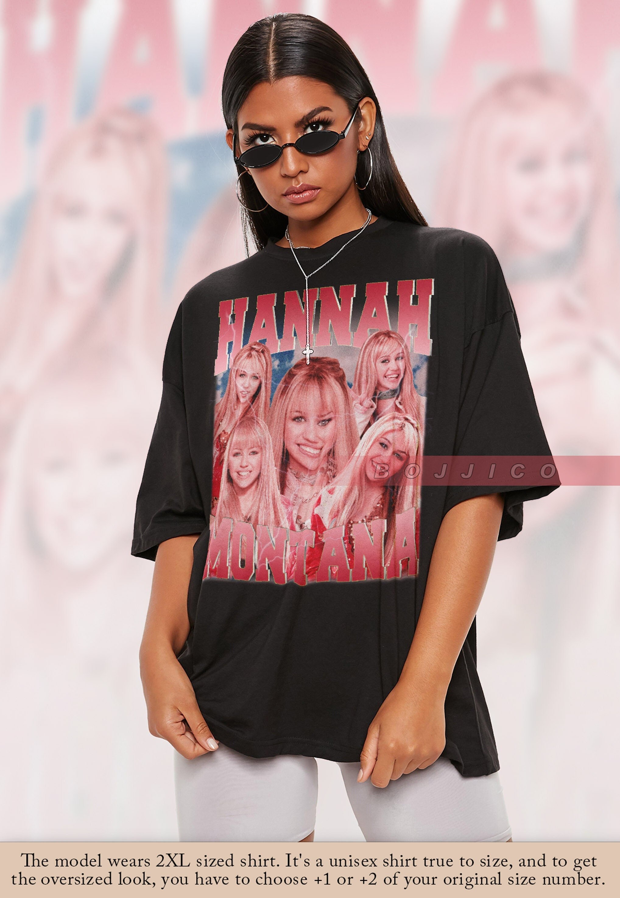 HANNAH MONTANA Shirt, Hannah Montana Homage Tshirt, Hannah Montana Fan  Tees, Hannah Montana Retro 90s Sweater, Hannah Montana Merch Gift - Etsy  Finland