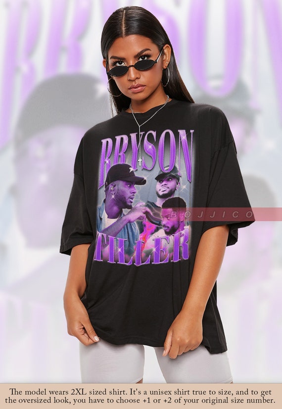 BRYSON TILLER Retro 90s Style Shirt Bryson Tiller Tshirt Rap Etsy