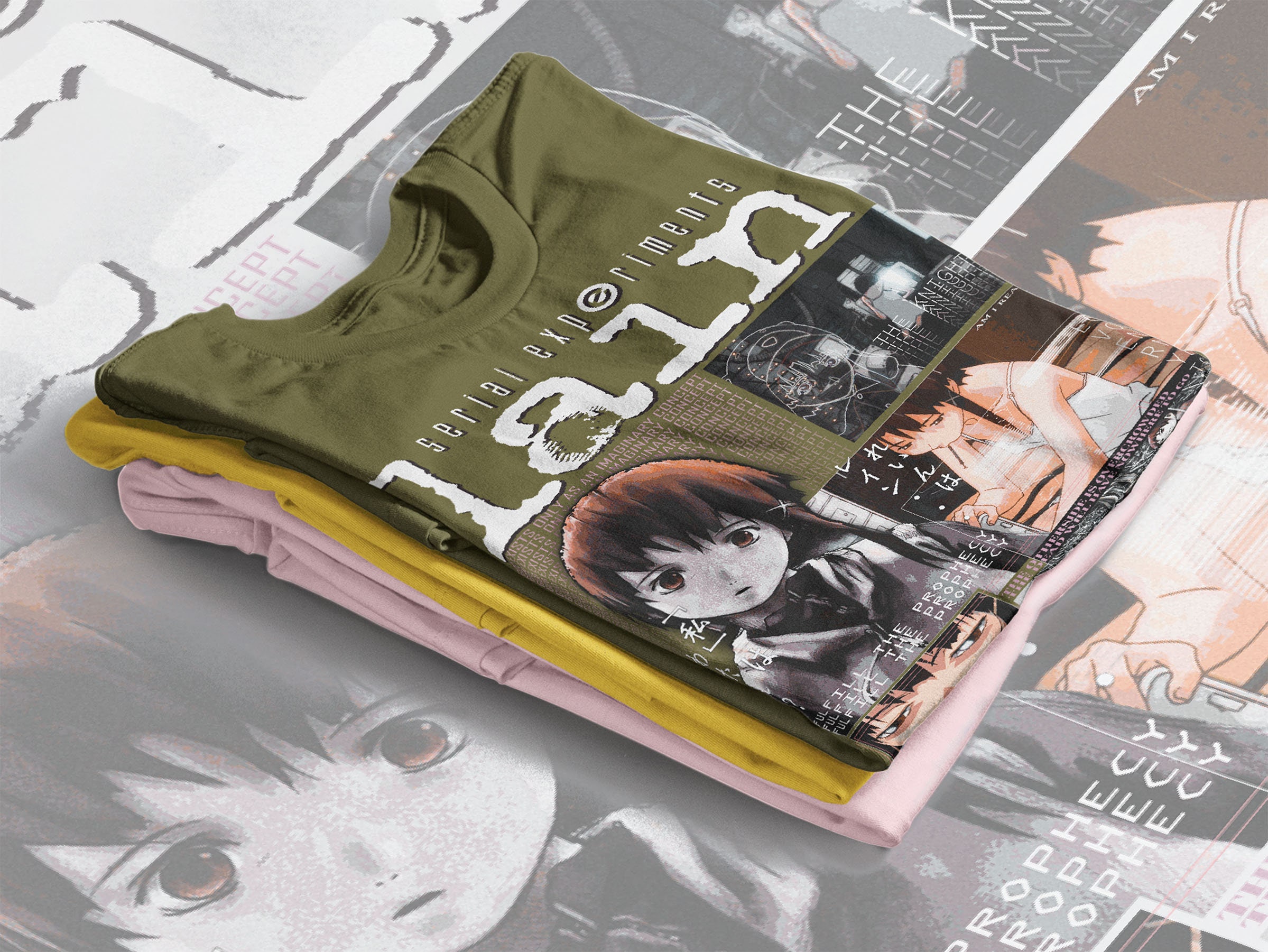 Fig Days Collective — SERIAL Experiments LAIN Shirt // BojjiCo