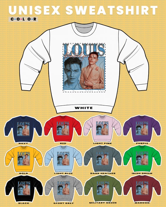 louis partridge green sweatshirt
