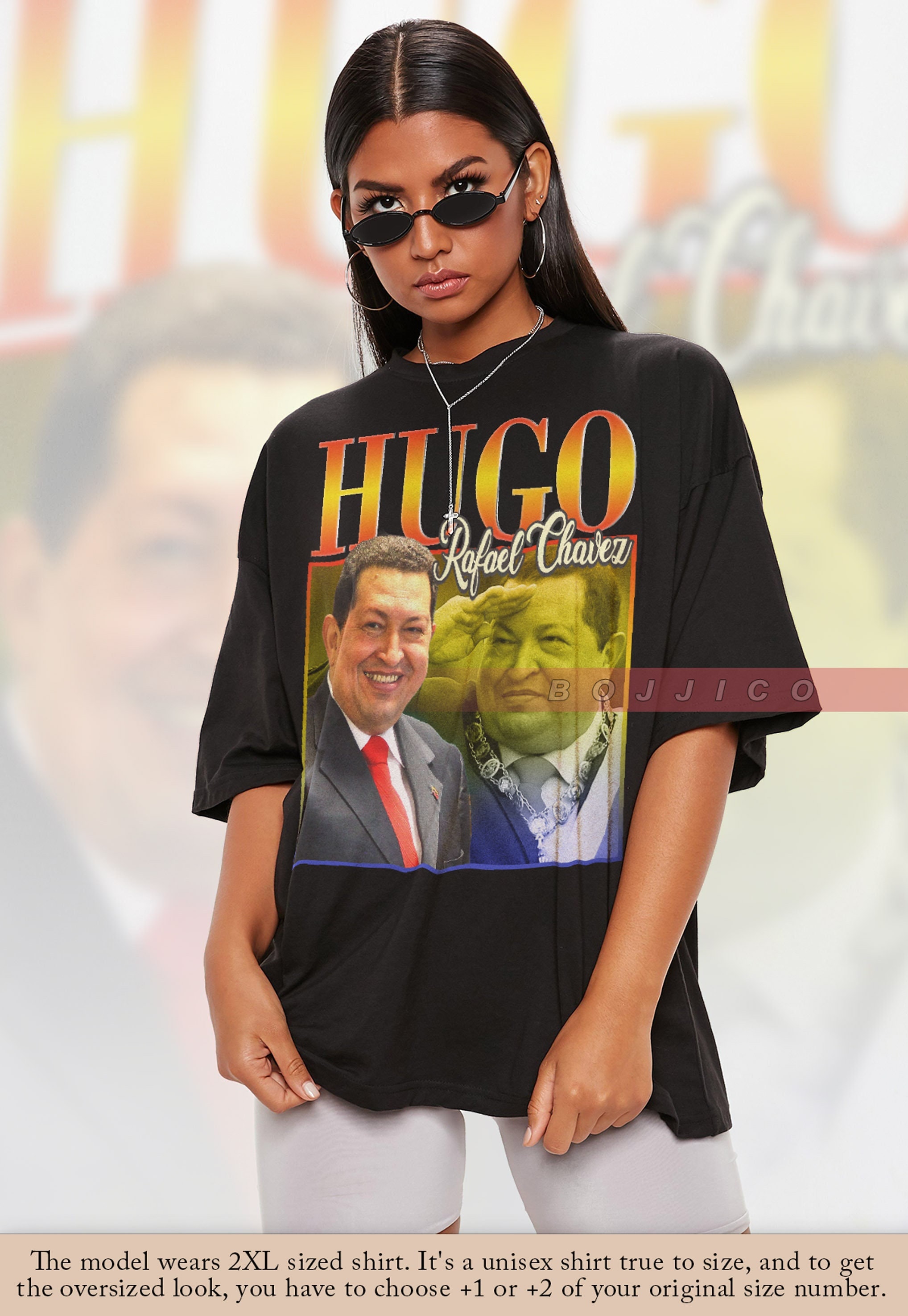 blast Drikke sig fuld Savant RETRO HUGO CHAVEZ Shirt Hugo Chavez Vintage Shirt Hugo - Etsy