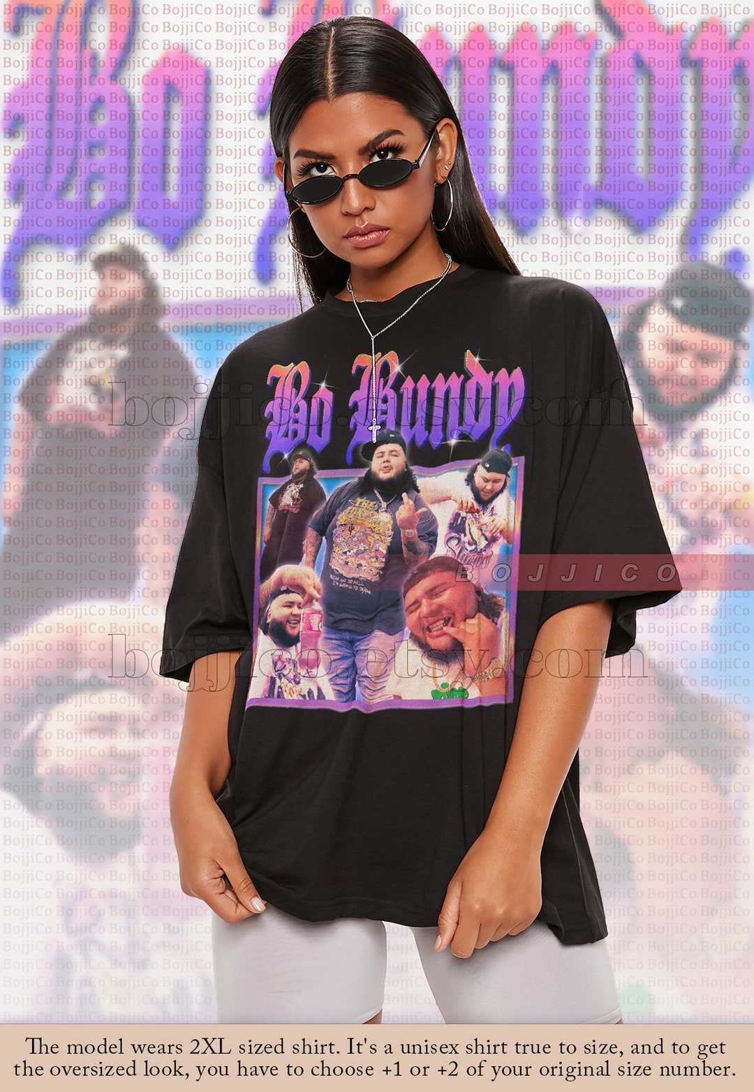 BO BUNDY Rapper Vintage Shirt, Bo Bundy Musician Homage Tshirt, Bo ...