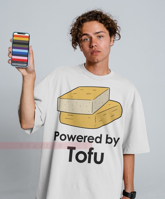 POWERED BY TOFU Unisex Shirt Funny Shirt Tofu Shirts Team 