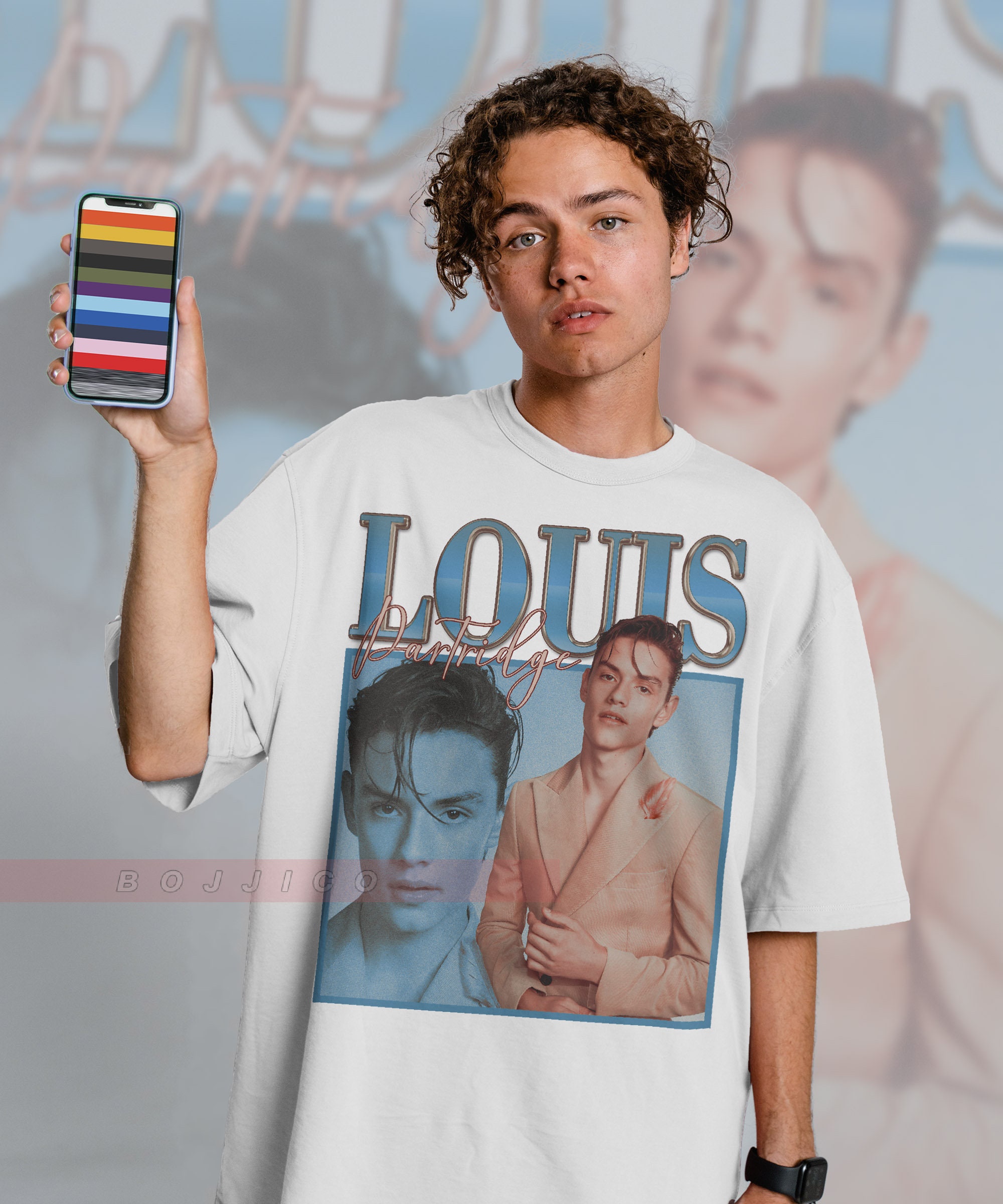 Louis Partridge Shirt, Louis Partridge Enola Holmes Movie Vintage 90's  Classic Homage Graphic Tee hoodie, sweatshirt, longsleeve tee