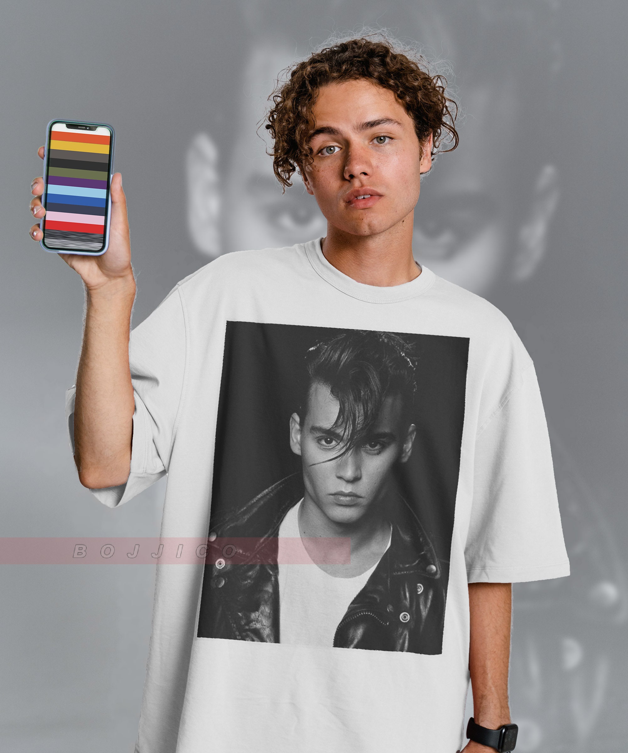 Discover Camiseta Johnny Depp Actor Famoso Merch para Hombre Mujer